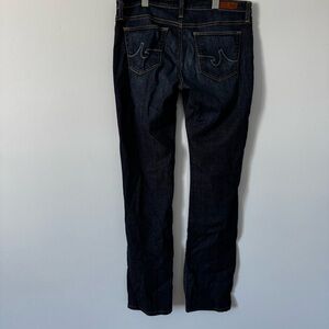 AG Adriano Goldschmied “The Angel” Bootcut Jeans Womens 31R DarkWash Made in USA